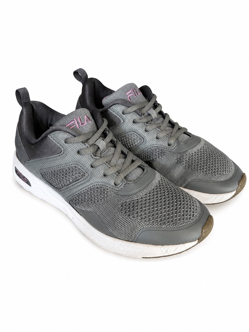 Fila Memory Frame V6 Running Shoes Women’s 10 Gray Pink Athletic Sneakers
